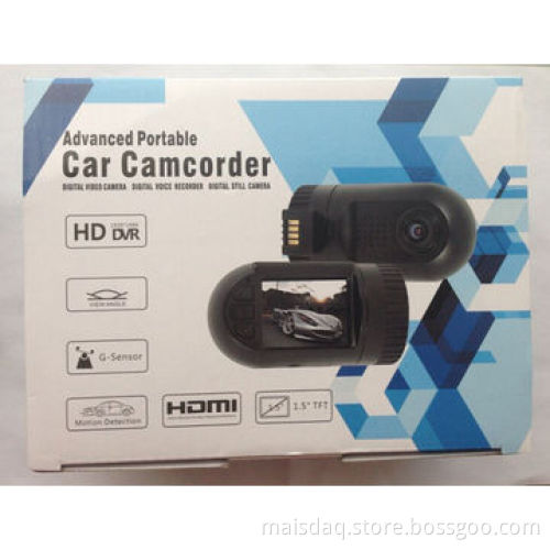 W17 Novatek 96650 2.7-inch mini car DVR, 1.3M pixels, 1,280X480 resolution car DVR motion activated